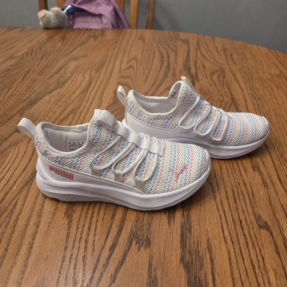 Puma All4One Slip On Sneakers. Size 1 Kids